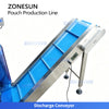 ZONESUN ZS-FSL220 Automatic Liquid Sachet Packaging Machine Pouch Filling, Sealing & Cutting Labeling System