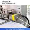 ZONESUN ZS-MMN94 Automatic KF94 Face Mask Manufacturing Machine
