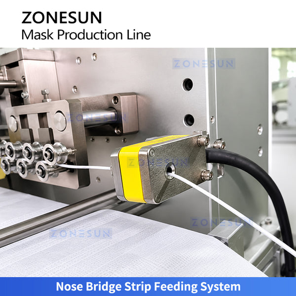 ZONESUN ZS-MMN94 Automatic KF94 Face Mask Manufacturing Machine