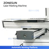 ZONESUN ZS-LMC2 Automatic Vision Guided Laser Marking Machine with CCD Camera Positioning