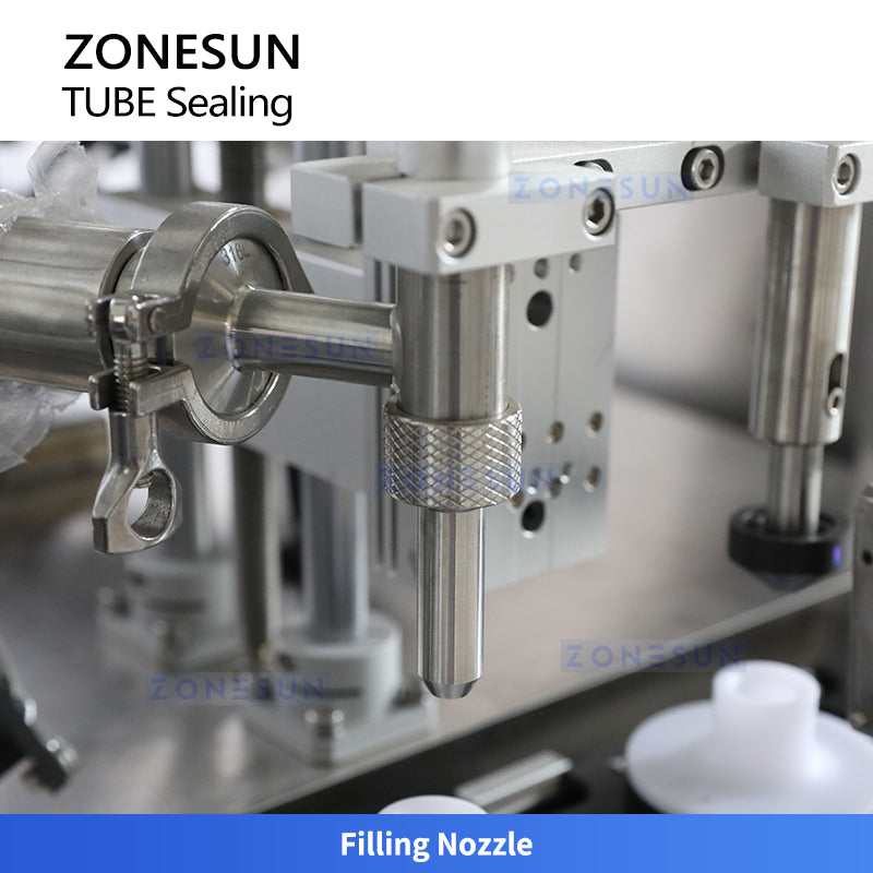 ZONESUN ZS-TFS6 Ultrasonic Tube Filling and Sealing Machine