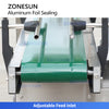ZONESUN ZS-FK1300 Automatic Continuous Induction Aluminum Foil Sealing Machine for Pharmaceutical Food Cosmetic and Chemical Bottles