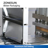 ZONESUN Automatic Blister Packaging Machine Horizontal Alu Packing Liquid Filling Sealing Equipment ZS-DDP270