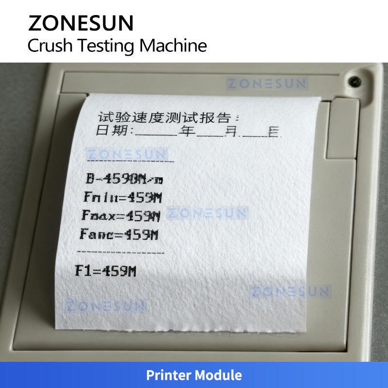  ZONESUN Crush Testing Machine 