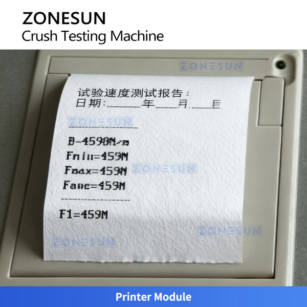  ZONESUN Crush Testing Machine 