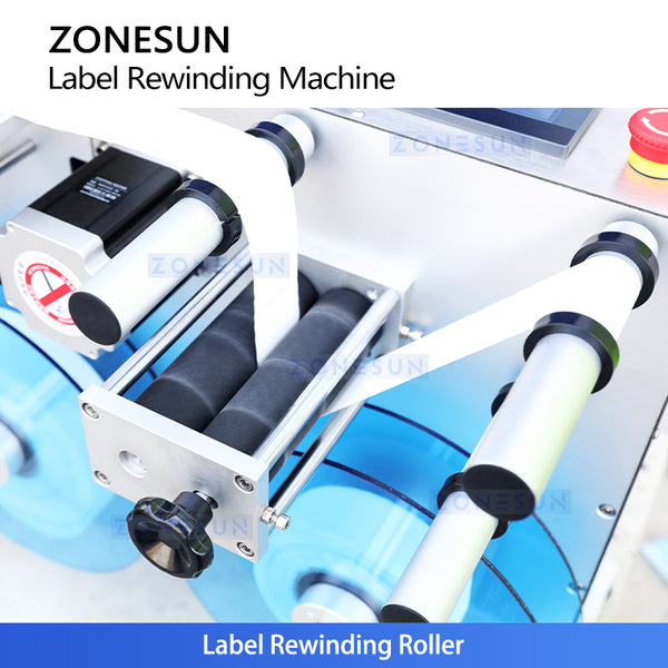 ZONESUN ZS-RW2 Roll to Roll Label Rewinder – Efficient Label Handling