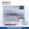 ZONESUN ZS-GPW1 High Folw Rate Gear Pump Liquid Weighing Filling Machine