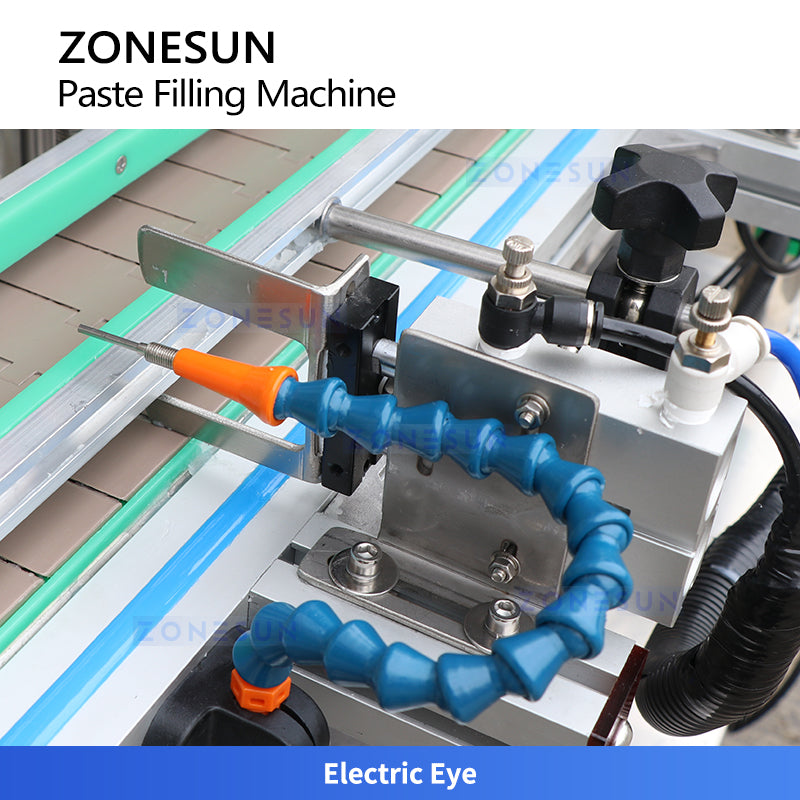 ZONESUN ZS-YT6T-6PXH Servo Piston Paste Filling Machine for Hot Sauce Jam Viscous Products