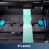 ZONESUN ZS-P103 Silk Printing Machine 4-channel Printer