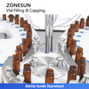 ZONESUN ZS-AFC39W Automatic Vial Bottle Rinsing Filling and Capping Machine