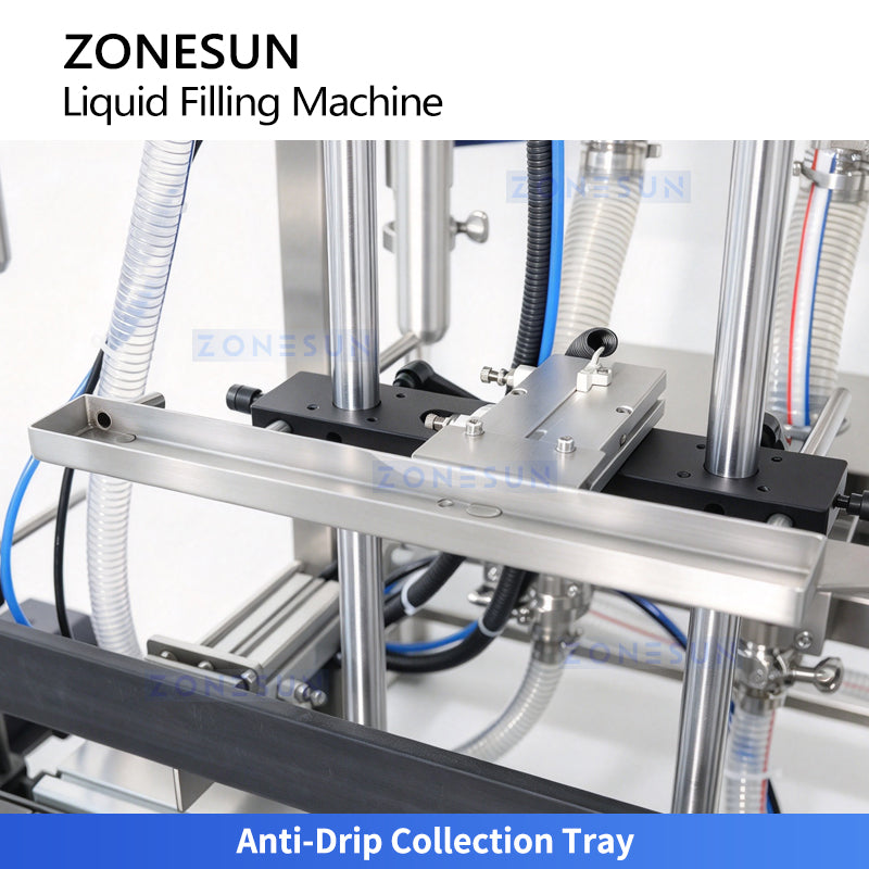 ZONESUN ZS-MG260XP High Speed Dual-Head Gear Pump Liquid Filling Machine