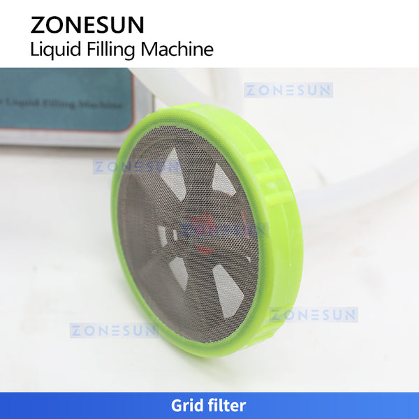 ZONESUN ZS-GFK17B 20-17000ml Semi Automatic Diaphragm Pump Liquid Filling Machine