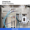 ZONESUN ZS-AFS09 Powder Filling and Vacuum Packaging Machine