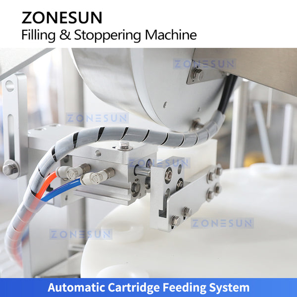 ZONESUN ZS-JJ01S Automatic Cartridge Peristaltic Pump Filling and Stoppering Machine