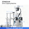ZONESUN ZS-SVXG01 Automatic Servo Screw Capping Machine Sauce Jar Capper