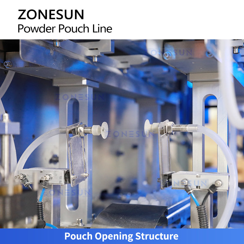 ZONESUN ZS-AFS320 Premade Pouch  Protein Powder Filling and Vacuum Sealing Machine