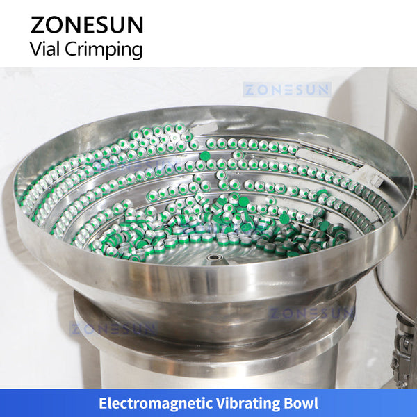 ZONESUN Vial Bottle Filling Crimping Machine