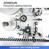 ZONESUN ZS-TB125D High-Speed Horizontal Small Bottle Labeling Machine