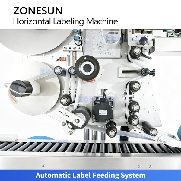 ZONESUN ZS-TB125D High-Speed Horizontal Small Bottle Labeling Machine
