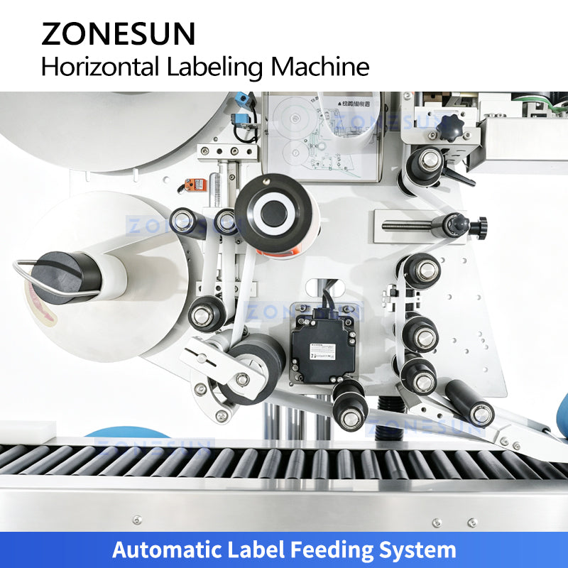 ZONESUN ZS-TB125D High-Speed Horizontal Small Bottle Labeling Machine