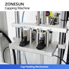 ZONESUN ZS-XG440D2 Servo Duckbill Pump Spray Cap Capping Machine