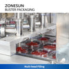 ZONESUN Blister Cup Packing Machine Automatic Cupped Packages ZS-PJZN18