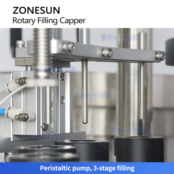 ZONESUN ZS-FAL180F3 Monoblock Rotary Filling Capping Machine