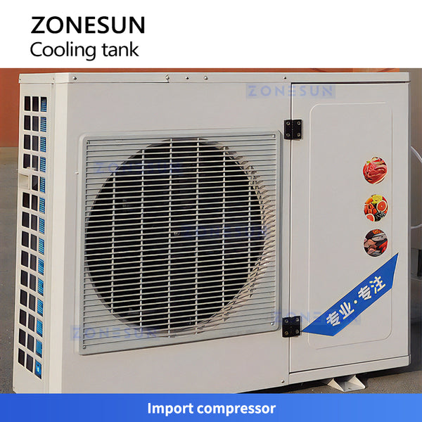 Zonesun ZS-CT200L Milk Cooling Tank Liquid Cooler Storage Tank