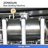 ZONESUN ZS-CFC5 Semi-Automatic Beer Bottle Vacuum Filling and Capping Machine