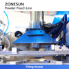 ZONESUN ZS-AFS320 Premade Pouch  Protein Powder Filling and Vacuum Sealing Machine