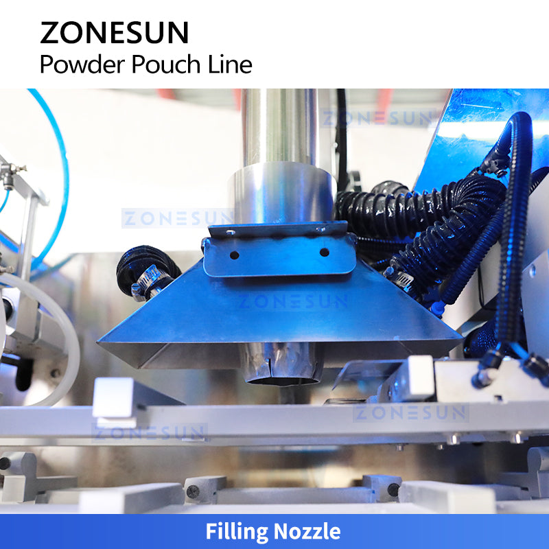 ZONESUN ZS-AFS320 Premade Pouch  Protein Powder Filling and Vacuum Sealing Machine