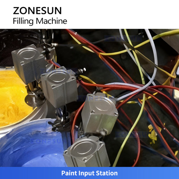 Watercolor Paint Paste Filling and Capping Machine