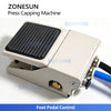 ZONESUN ZS-PDCM100C Semi-Automatic Pneumatic Plastic Bucket Lid Pressing Machine
