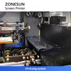 ZONESUN ZS-SWP2 Automatic Screen Printing Machine for Round and Oval Bottles