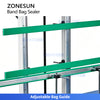 ZONESUN ZS-LWC350L Dual-Motor Vertical Continuous Band Sealer for Large and Heavy Bags