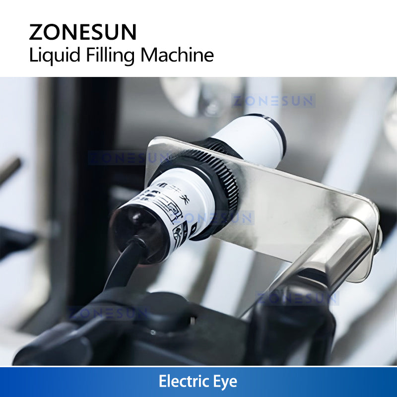 ZONESUN ZS-VTMP80D Magnetic Pump Liquid Filling Machine with Dust Cover