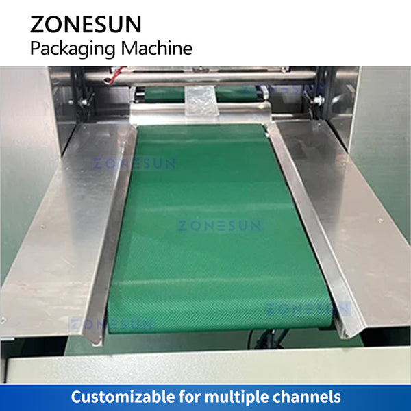 ZONESUN ZS-DCF100 Automatic 4 Sides Bag Sealing Packaging Machine