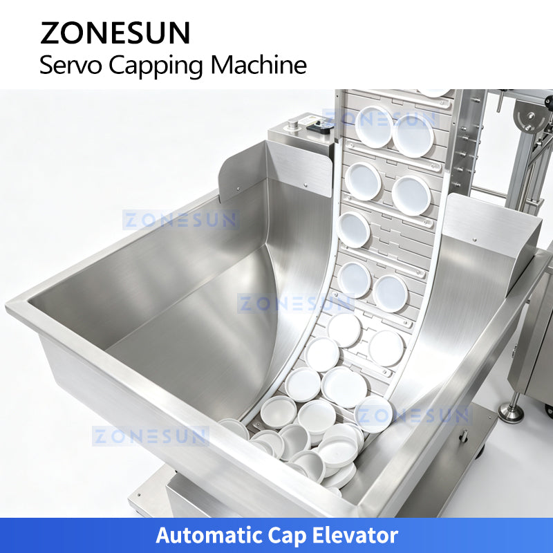 ZONESUN ZS-SVXG01 Automatic Servo Screw Capping Machine Sauce Jar Capper