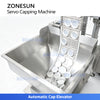ZONESUN ZS-SVXG01 Automatic Servo Screw Capping Machine Sauce Jar Capper