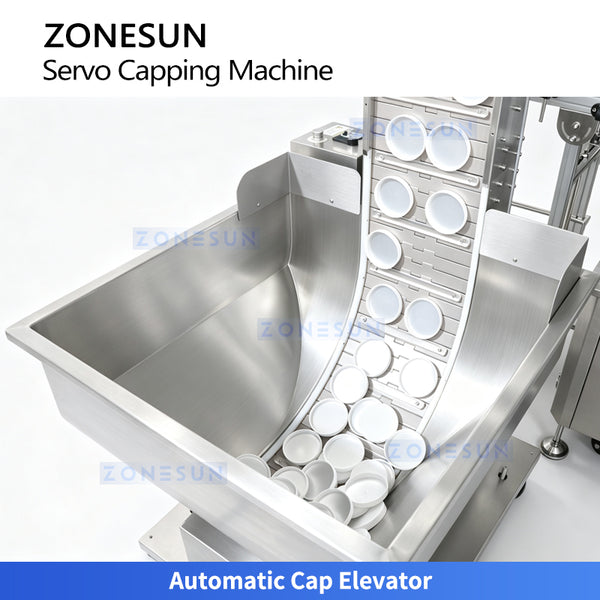 ZONESUN ZS-SVXG01 Automatic Servo Screw Capping Machine Sauce Jar Capper
