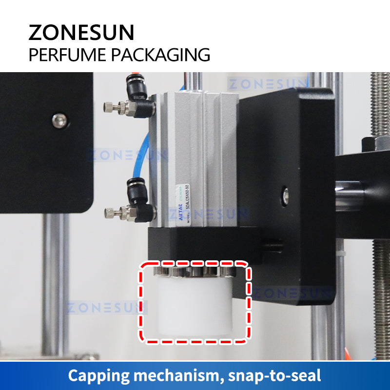 ZONESUN ZS-AFC7C Rotary Perfume Bottle Feeding Liquid Filling Capping Machine