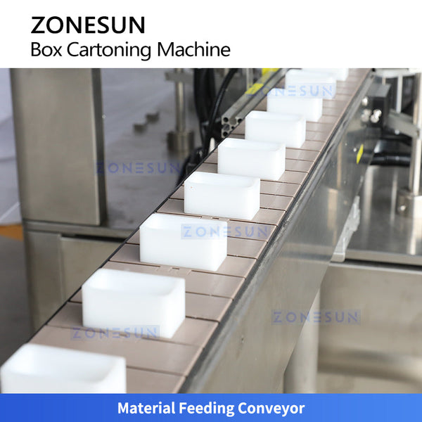 ZONESUN ZS-MSZH50L2 Automatic Vertical Cartoning Machine Cable Packaging Equipment
