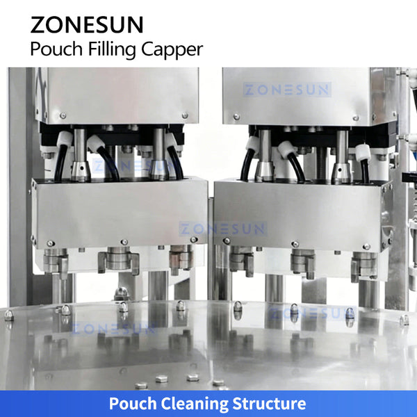 Pouch capping machine