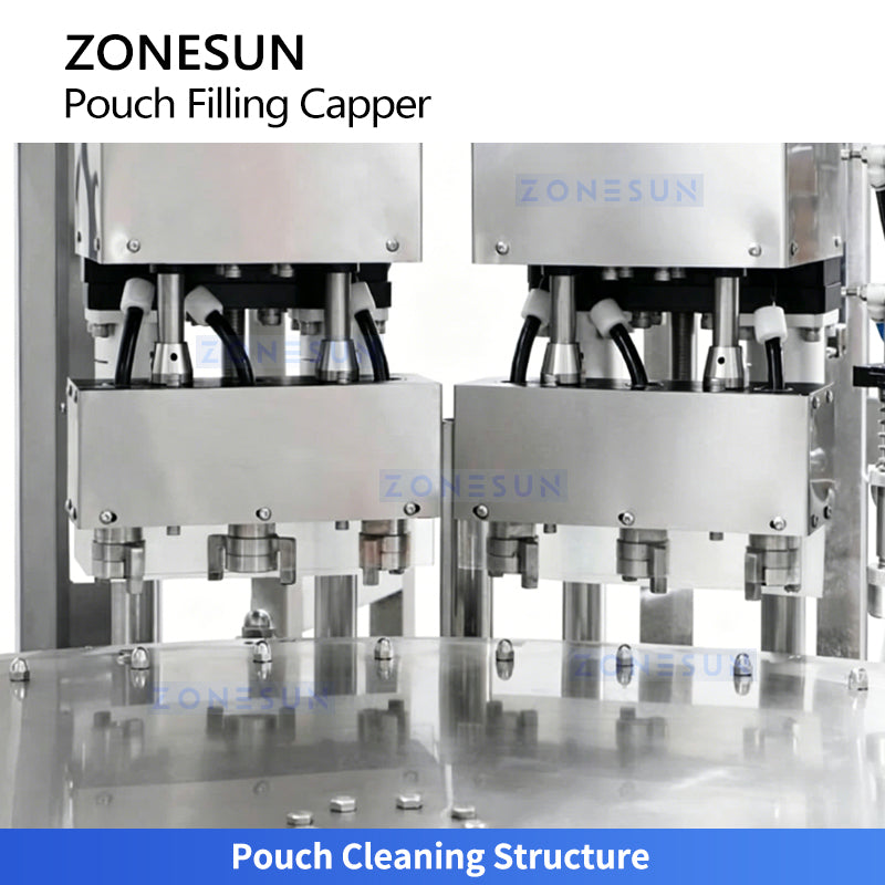 Pouch capping machine