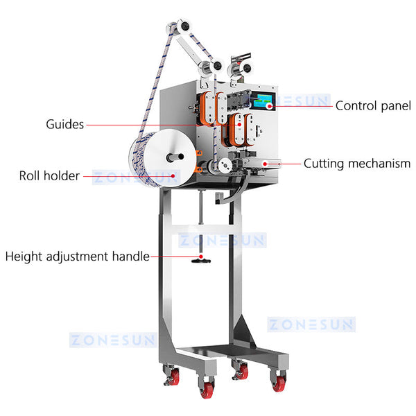 ZONESUN ZS-PD1 Automatic Desiccant Inserting Machine Moisture Absorber Dispenser