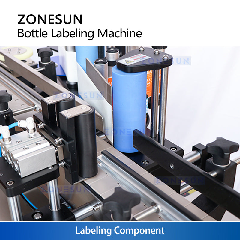 ZONESUN ZS-TB260R Automatic Round Bottle Labeling Machine