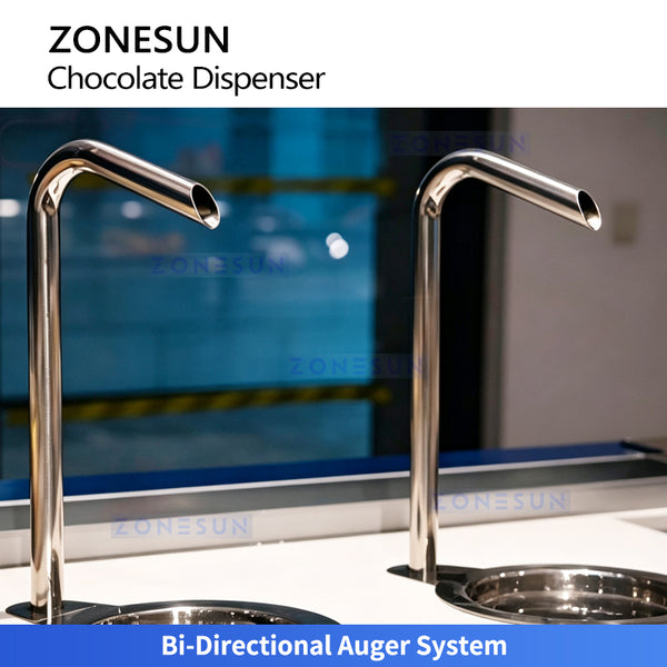 ZONESUN ZS-DJ500 Commercial Chocolate Sauce Dispenser Machine with Tempering Function