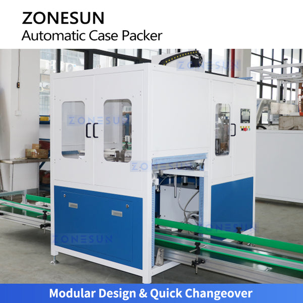 ZONESUN ZS-CSPM6 Automatic Bottle Case Packaging Machine