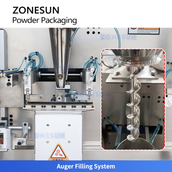ZONESUN ZS-AFS09 Powder Filling and Vacuum Packaging Machine