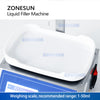 ZONESUN ZS-M90 Semi Automatic Liquid Weighing Peristaltic Filling Machine